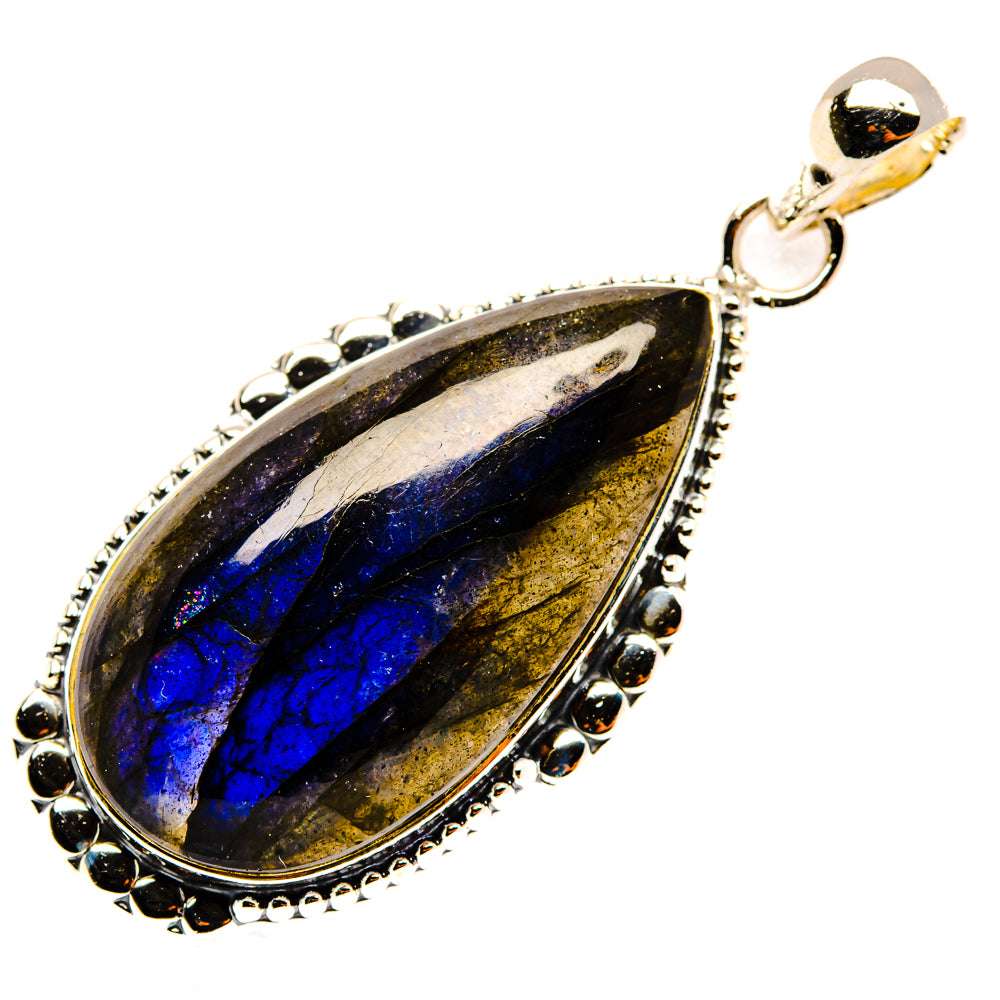 Labradorite Pendants handcrafted by Ana Silver Co - PD30240 - Photo 2