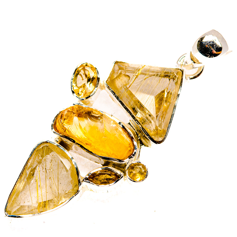 Citrine Pendants handcrafted by Ana Silver Co - PD30251 - Photo 2