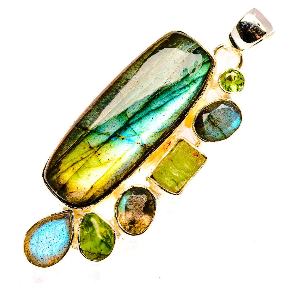 Labradorite Pendants handcrafted by Ana Silver Co - PD30260 - Photo 2