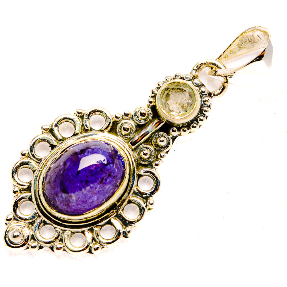 Tanzanite Pendants handcrafted by Ana Silver Co - PD30338 - Photo 2