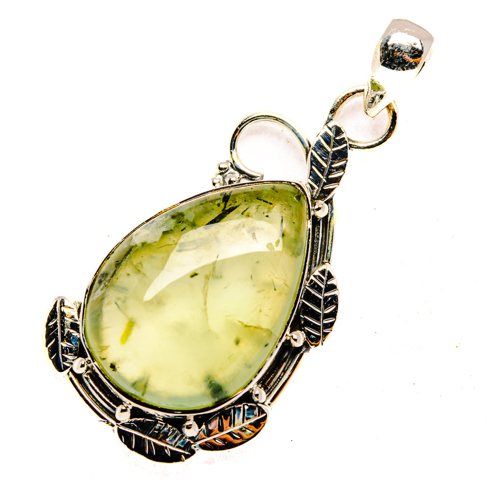 Prehnite Pendants handcrafted by Ana Silver Co - PD30366 - Photo 2