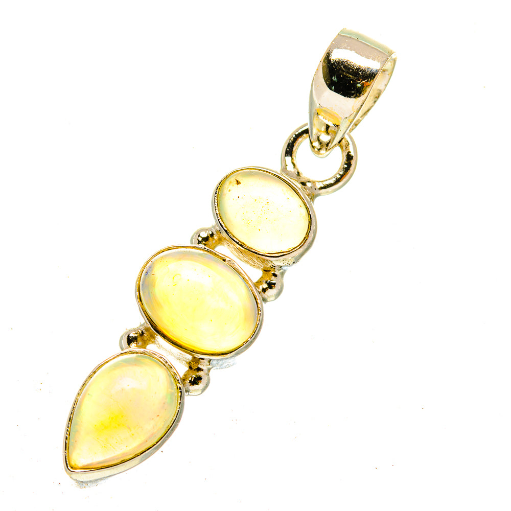Ethiopian Opal Pendants handcrafted by Ana Silver Co - PD3039