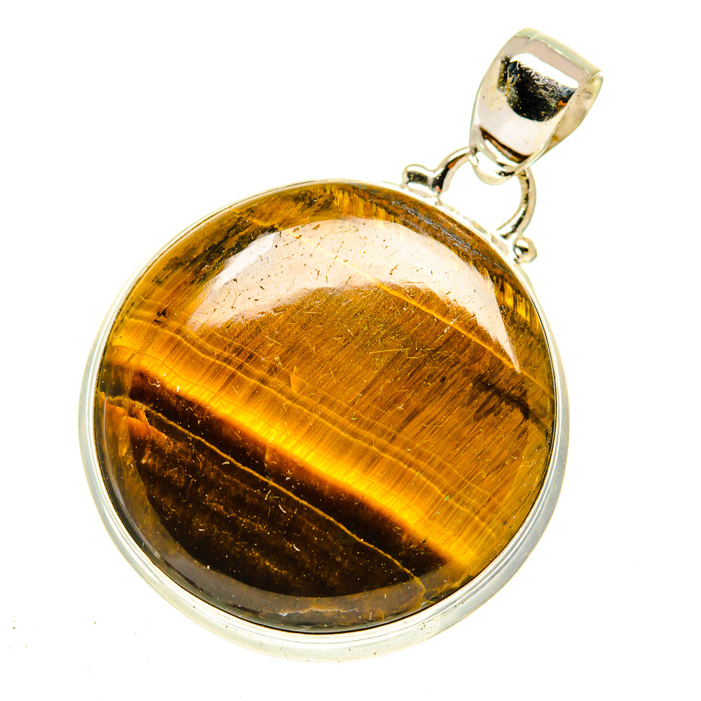 Tiger Eye Pendants handcrafted by Ana Silver Co - PD3045