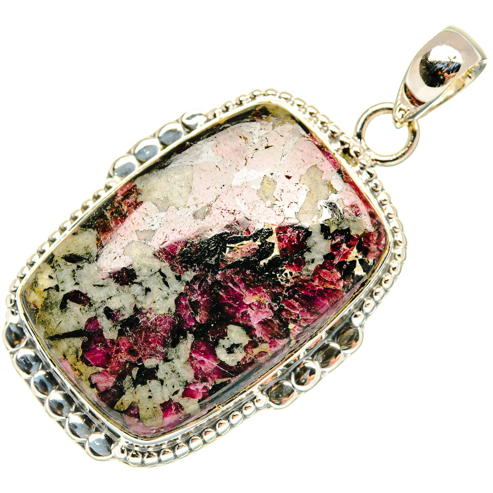 Russian Eudialyte Pendants handcrafted by Ana Silver Co - PD30461 - Photo 2