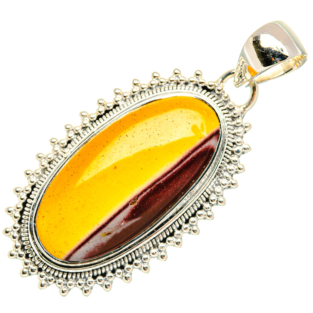 Mookaite Pendants handcrafted by Ana Silver Co - PD30474 - Photo 2