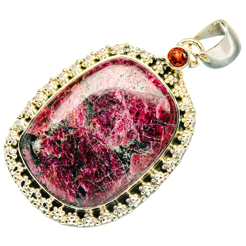 Russian Eudialyte Pendants handcrafted by Ana Silver Co - PD30502 - Photo 2