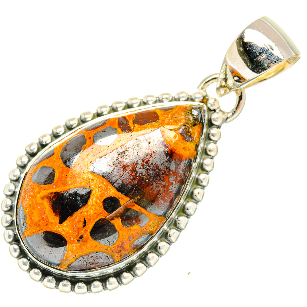 Bauxite Pendants handcrafted by Ana Silver Co - PD30562 - Photo 2