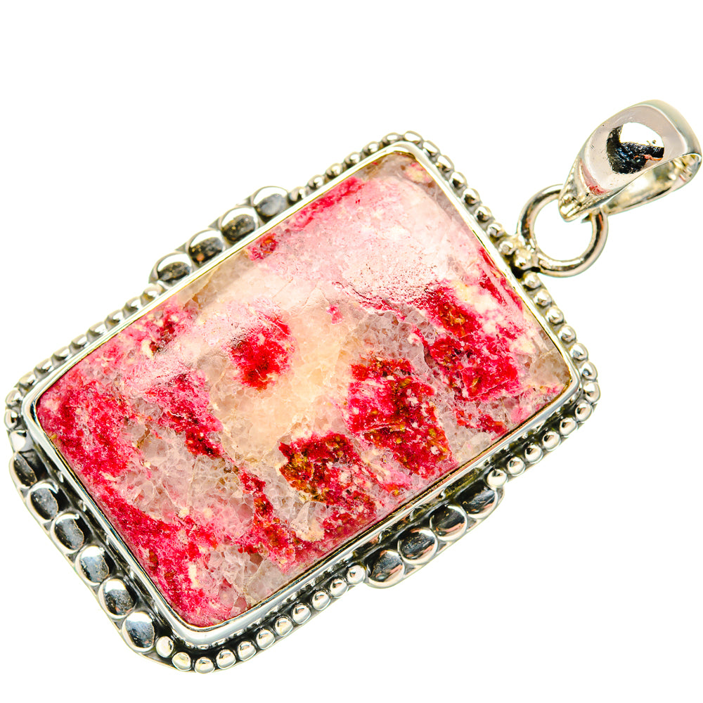 Thulite Pendants handcrafted by Ana Silver Co - PD30610 - Photo 2