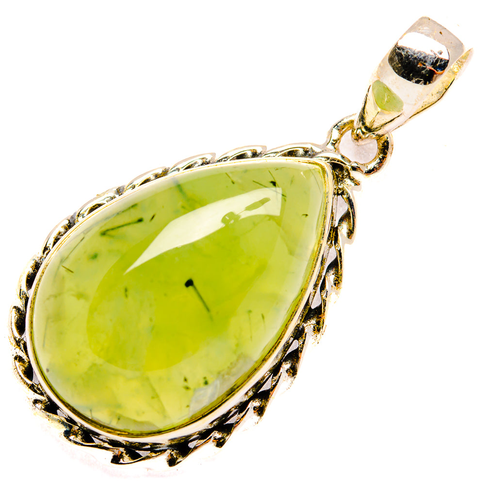 Prehnite Pendants handcrafted by Ana Silver Co - PD30717 - Photo 2