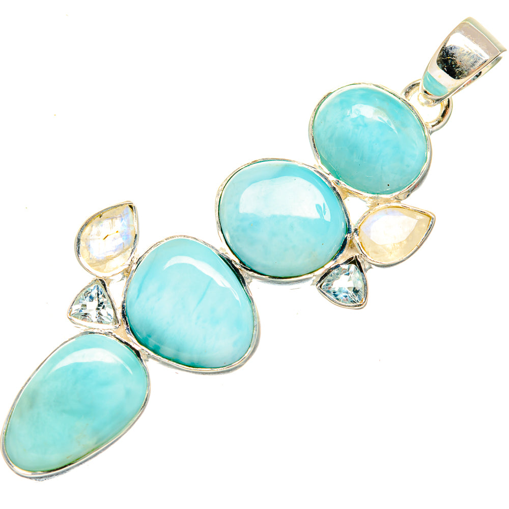 Larimar Pendants handcrafted by Ana Silver Co - PD30769 - Photo 2