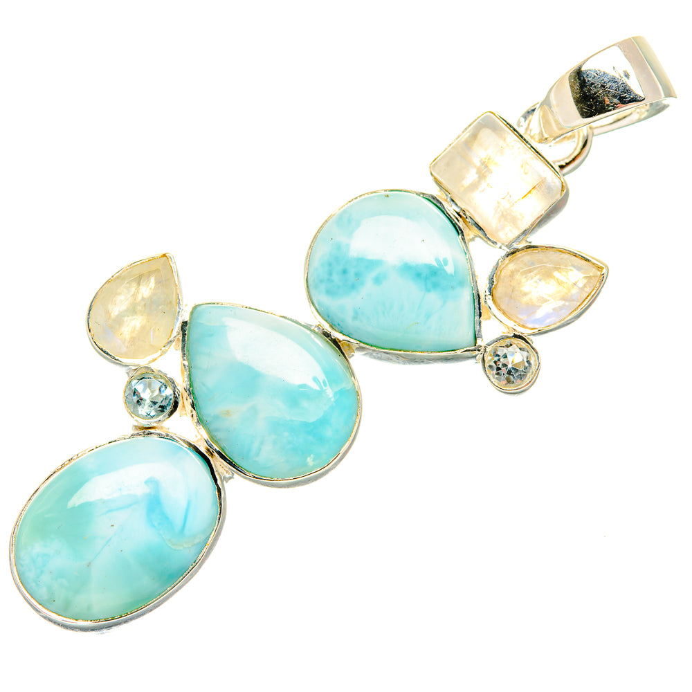Larimar Pendants handcrafted by Ana Silver Co - PD30863 - Photo 2