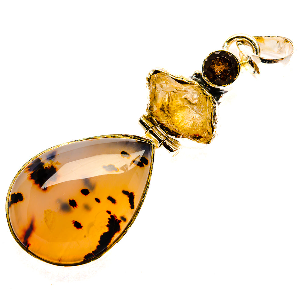 Montana Agate Pendants handcrafted by Ana Silver Co - PD30893 - Photo 2