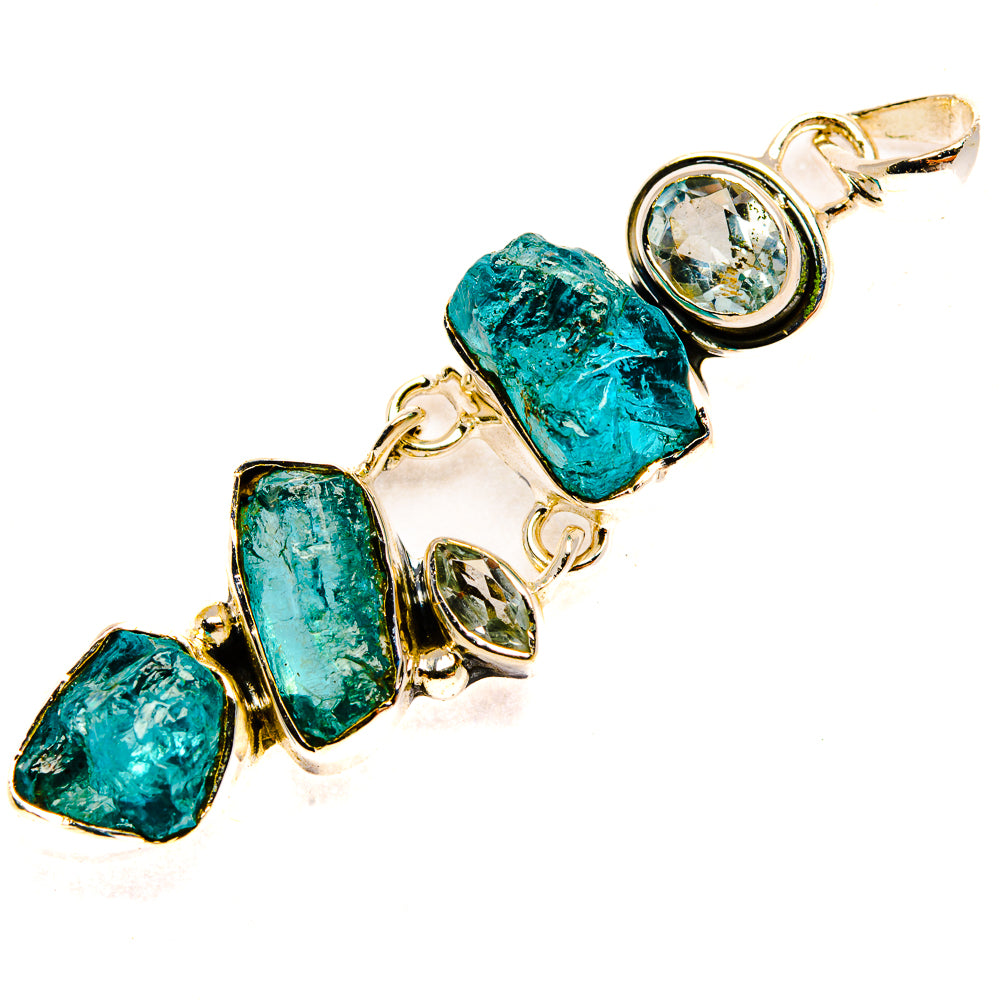 Apatite Pendants handcrafted by Ana Silver Co - PD30909 - Photo 2