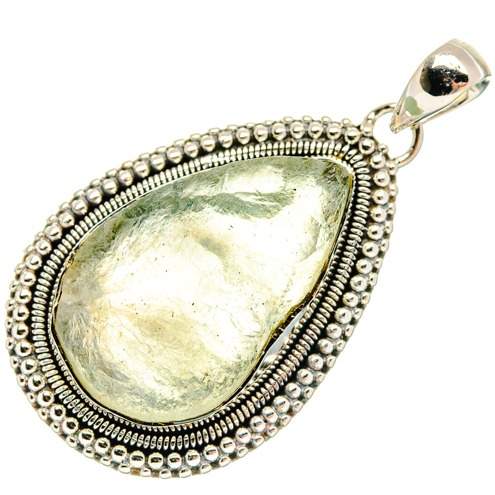 Prehnite Pendants handcrafted by Ana Silver Co - PD30963 - Photo 2