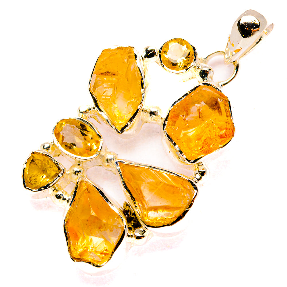 Citrine Pendants handcrafted by Ana Silver Co - PD31062 - Photo 2