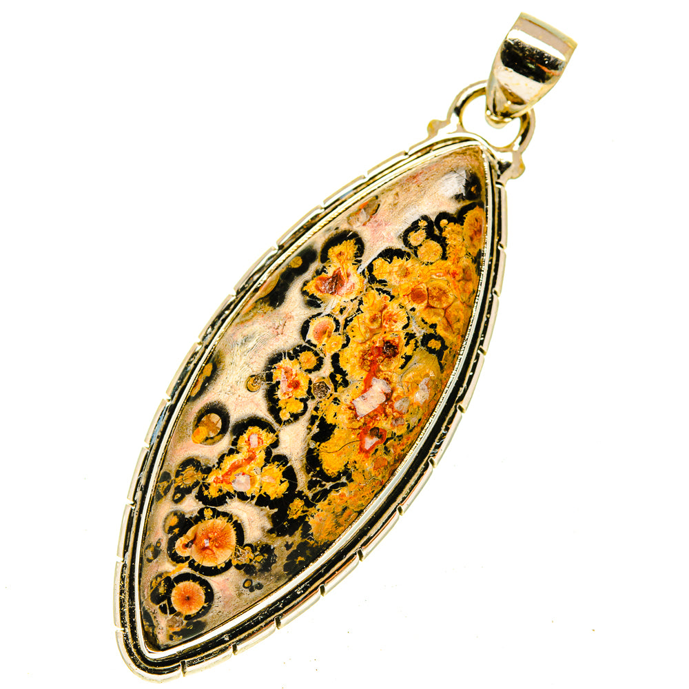 Poppy Jasper Pendants handcrafted by Ana Silver Co - PD3108