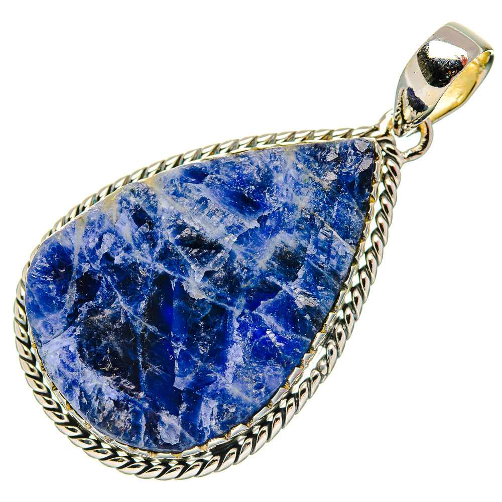 Sodalite Pendants handcrafted by Ana Silver Co - PD31111 - Photo 2