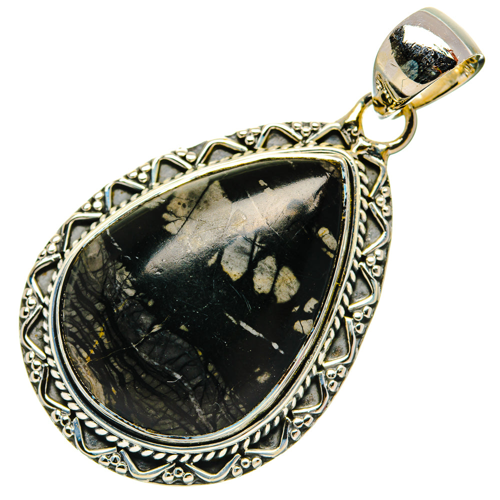 Picasso Jasper Pendants handcrafted by Ana Silver Co - PD31118 - Photo 2