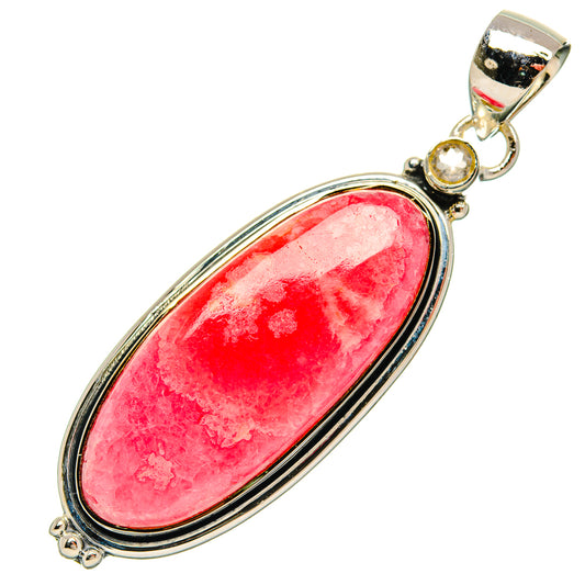 Rhodochrosite Pendants handcrafted by Ana Silver Co - PD31146 - Photo 2