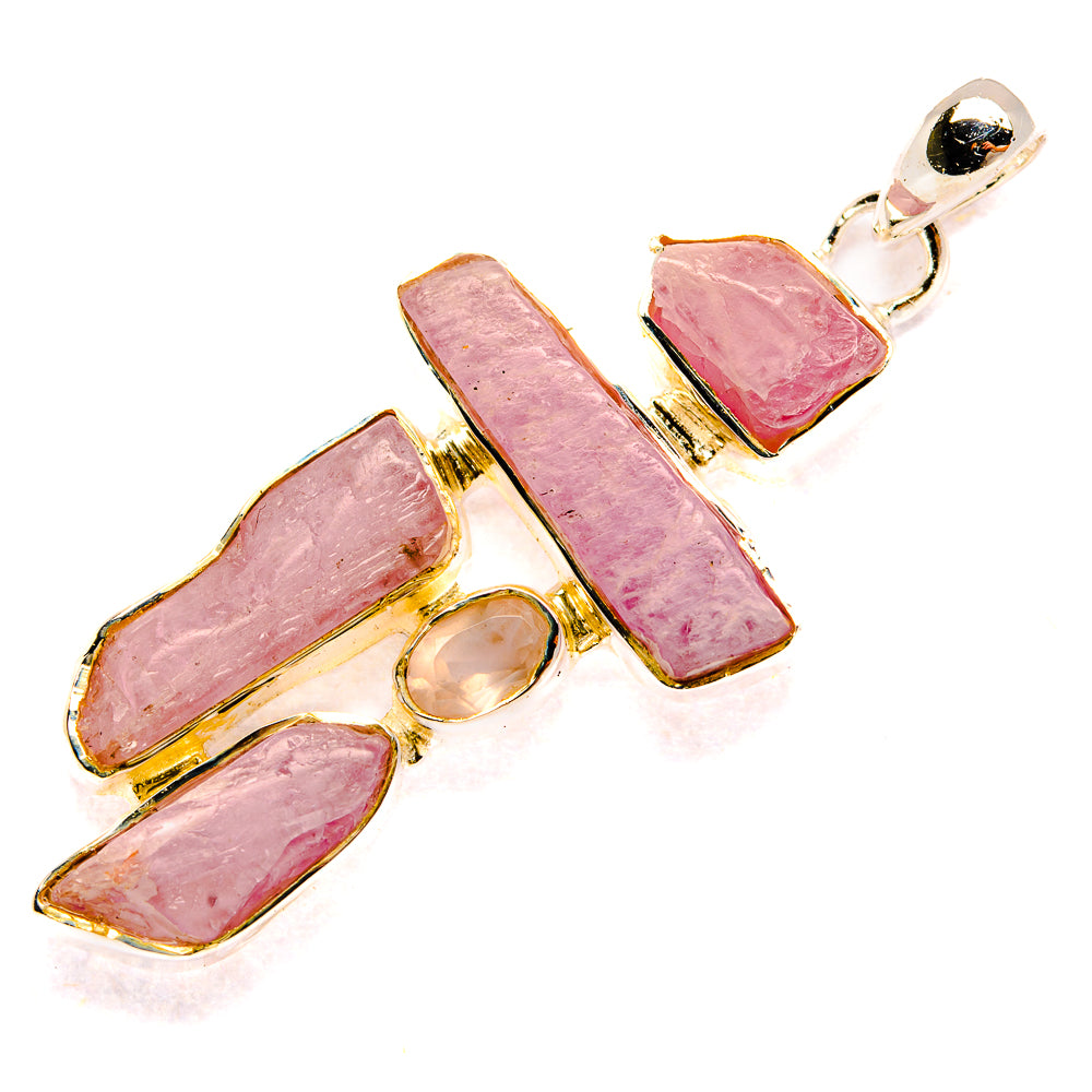 Kunzite Pendants handcrafted by Ana Silver Co - PD31217 - Photo 2