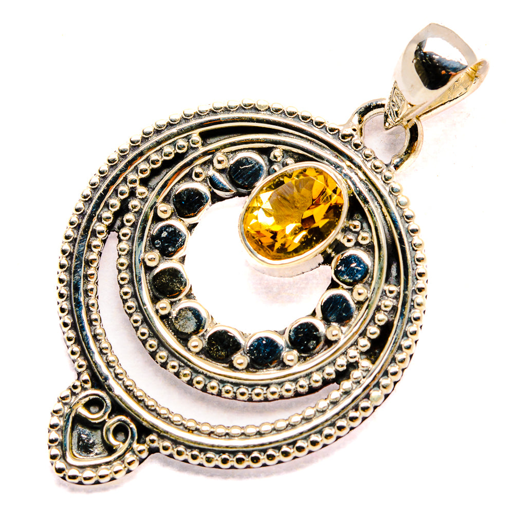 Citrine Pendants handcrafted by Ana Silver Co - PD31249 - Photo 2