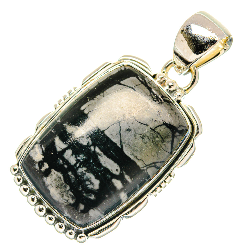 Picasso Jasper Pendants handcrafted by Ana Silver Co - PD31265 - Photo 2