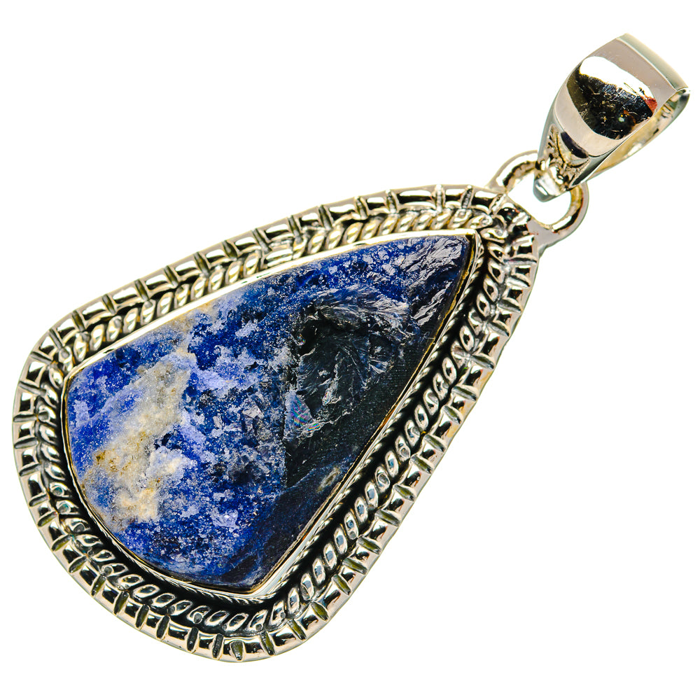 Lapis Lazuli Pendants handcrafted by Ana Silver Co - PD31278 - Photo 2