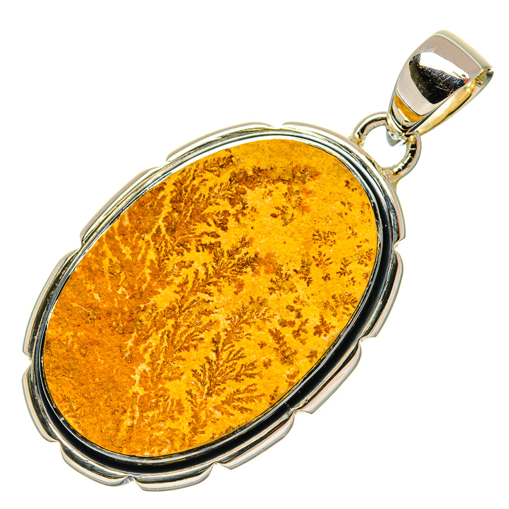 Germany Psilomelane Dendrite Pendants handcrafted by Ana Silver Co - PD31299 - Photo 2