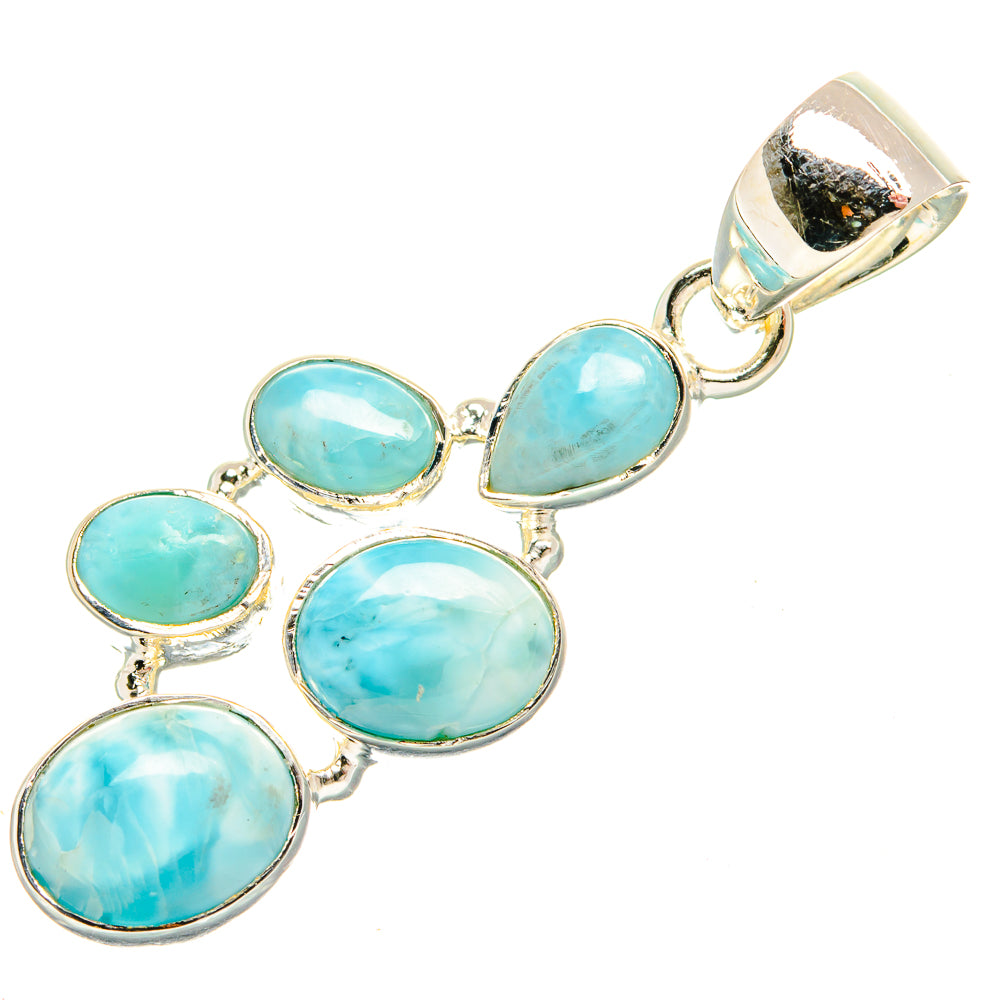 Larimar Pendants handcrafted by Ana Silver Co - PD31318 - Photo 2