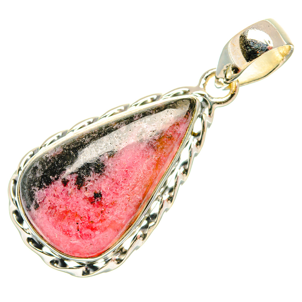 Rhodonite Pendants handcrafted by Ana Silver Co - PD31319 - Photo 2