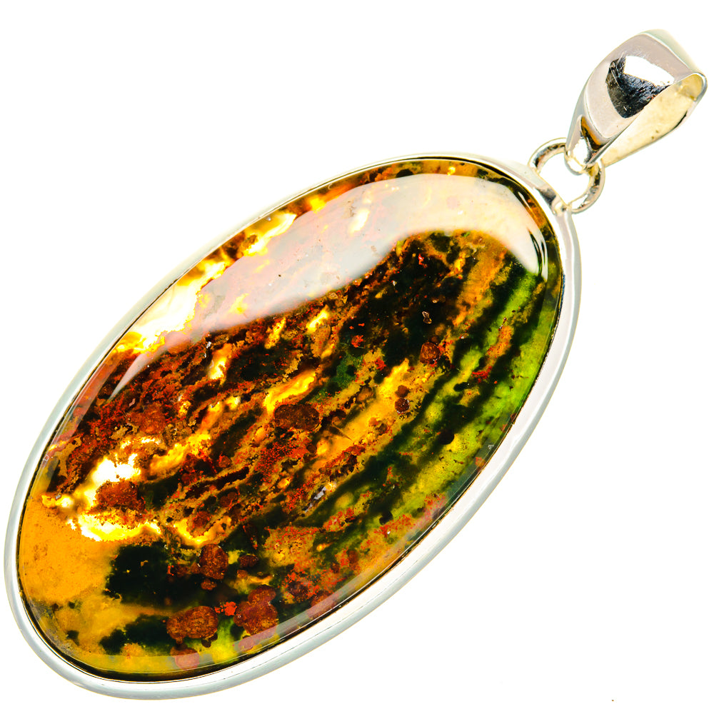 Bloodstone Pendants handcrafted by Ana Silver Co - PD31324 - Photo 2