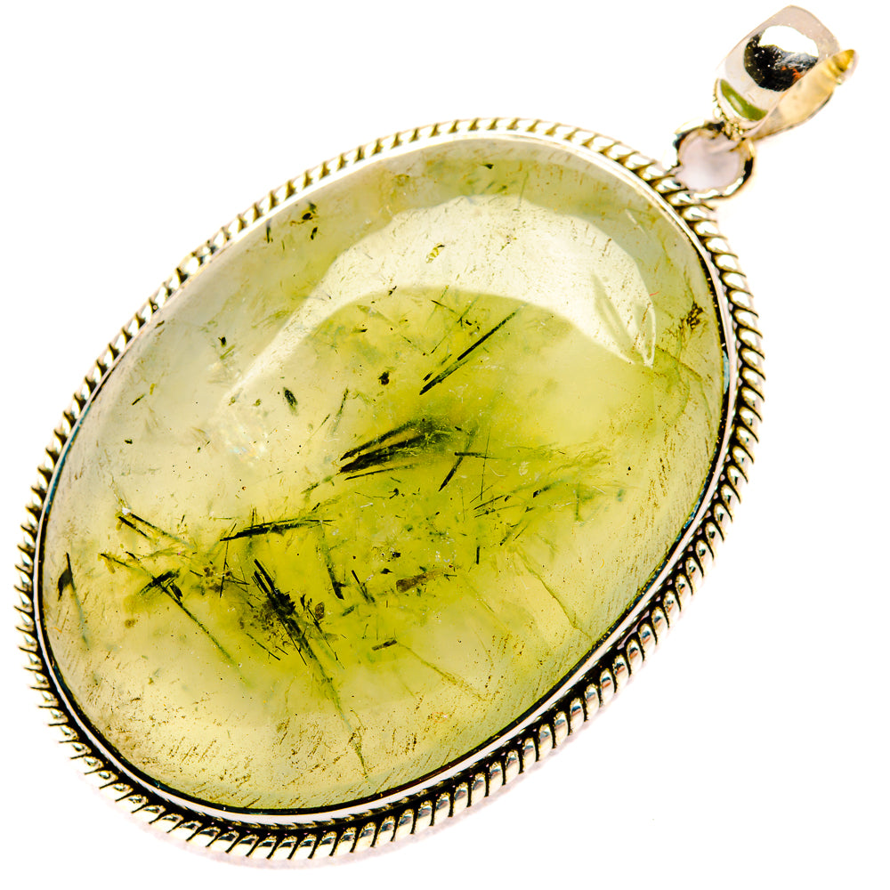 Prehnite Pendants handcrafted by Ana Silver Co - PD31329 - Photo 2
