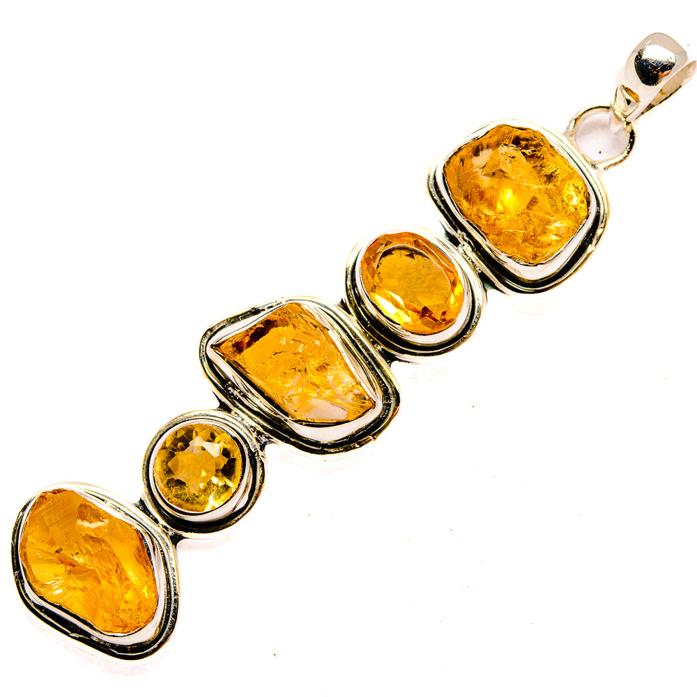 Citrine Pendants handcrafted by Ana Silver Co - PD31352 - Photo 2