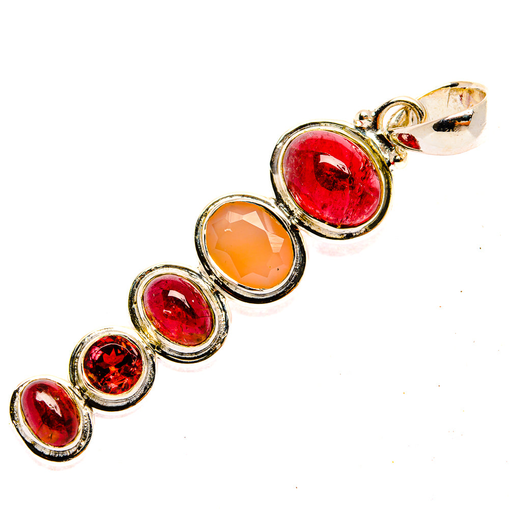 Garnet Pendants handcrafted by Ana Silver Co - PD31378 - Photo 2