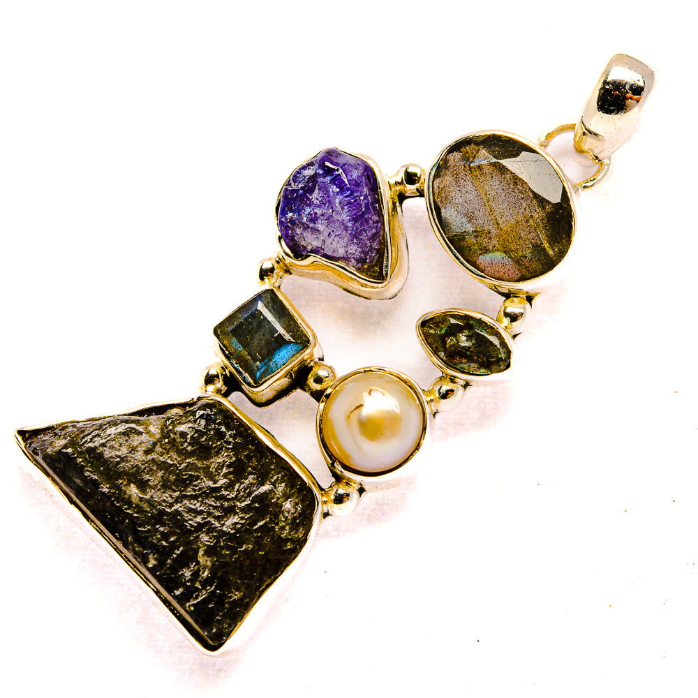 Tektite Pendants handcrafted by Ana Silver Co - PD31382 - Photo 2