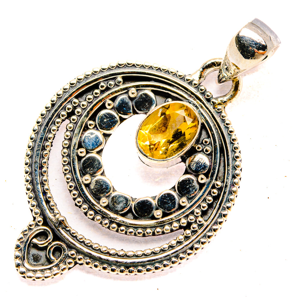 Citrine Pendants handcrafted by Ana Silver Co - PD31421 - Photo 2