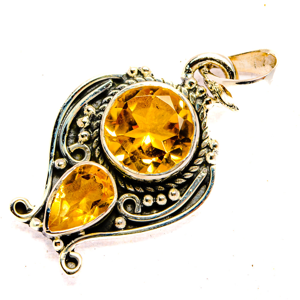 Citrine Pendants handcrafted by Ana Silver Co - PD31431 - Photo 2