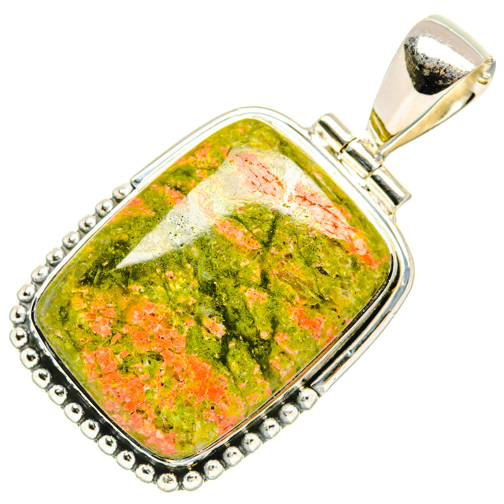 Unakite Pendants handcrafted by Ana Silver Co - PD31444 - Photo 2