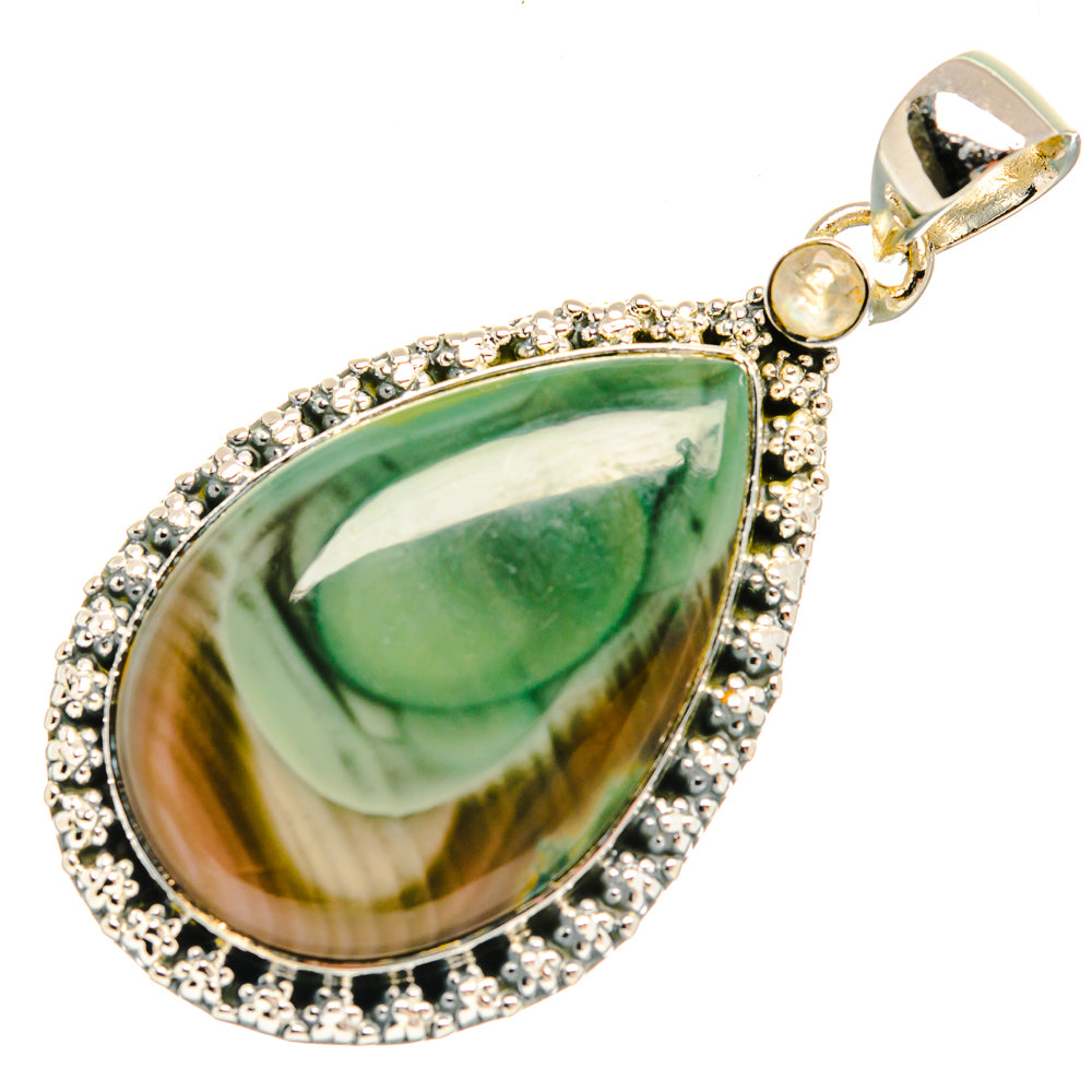 Imperial Jasper Pendants handcrafted by Ana Silver Co - PD31471 - Photo 2