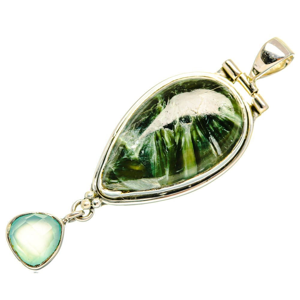 Ocean Jasper Pendants handcrafted by Ana Silver Co - PD31539 - Photo 2
