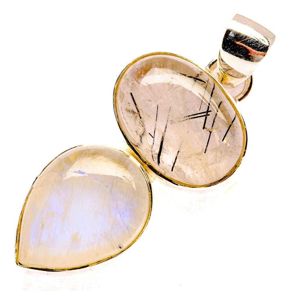 Moroccan Agate Pendants handcrafted by Ana Silver Co - PD31585 - Photo 2