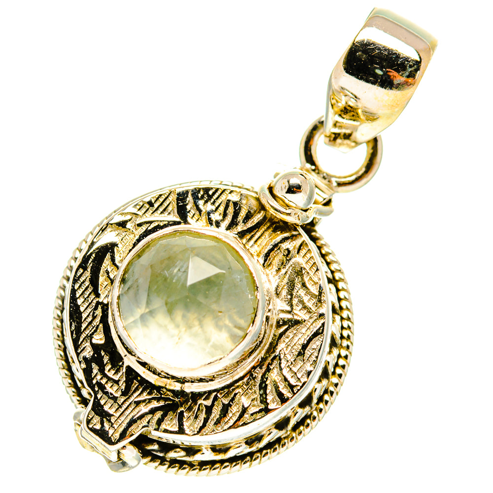 Aquamarine Pendants handcrafted by Ana Silver Co - PD3168