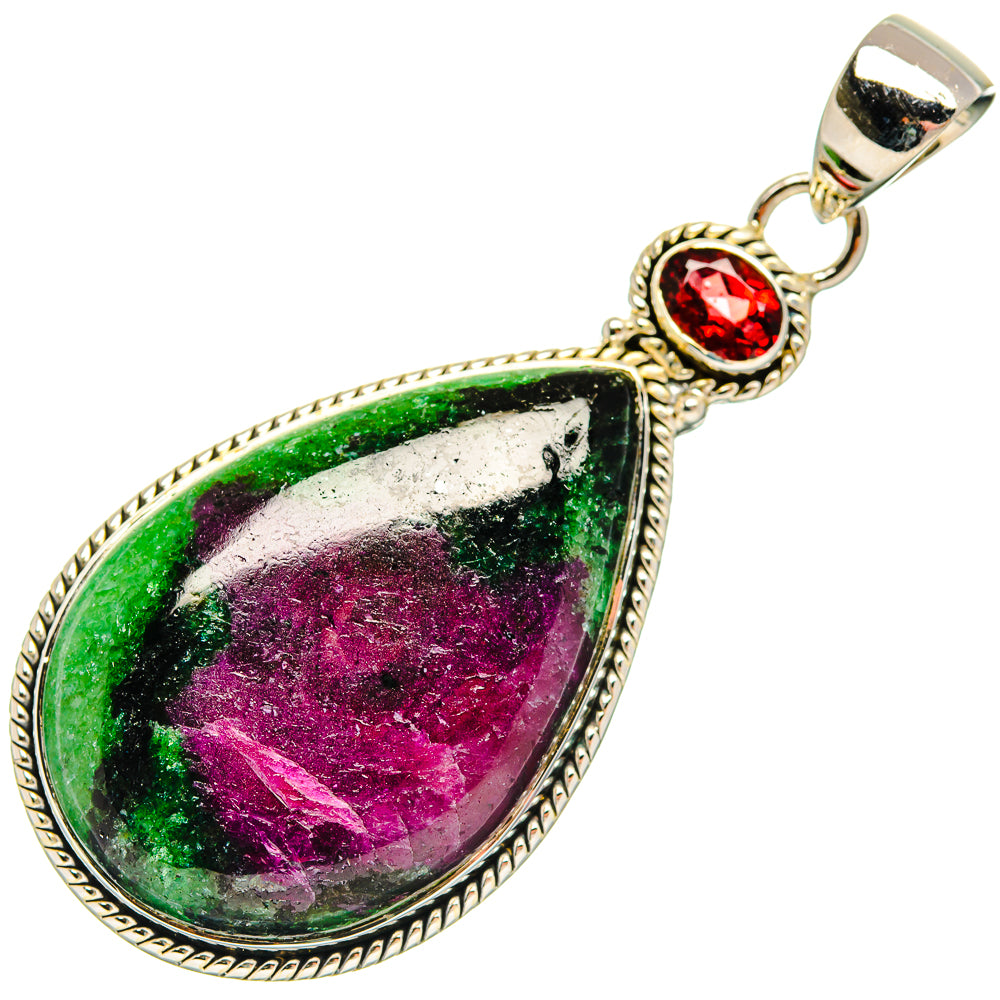 Scolecite Pendants handcrafted by Ana Silver Co - PD31687 - Photo 2