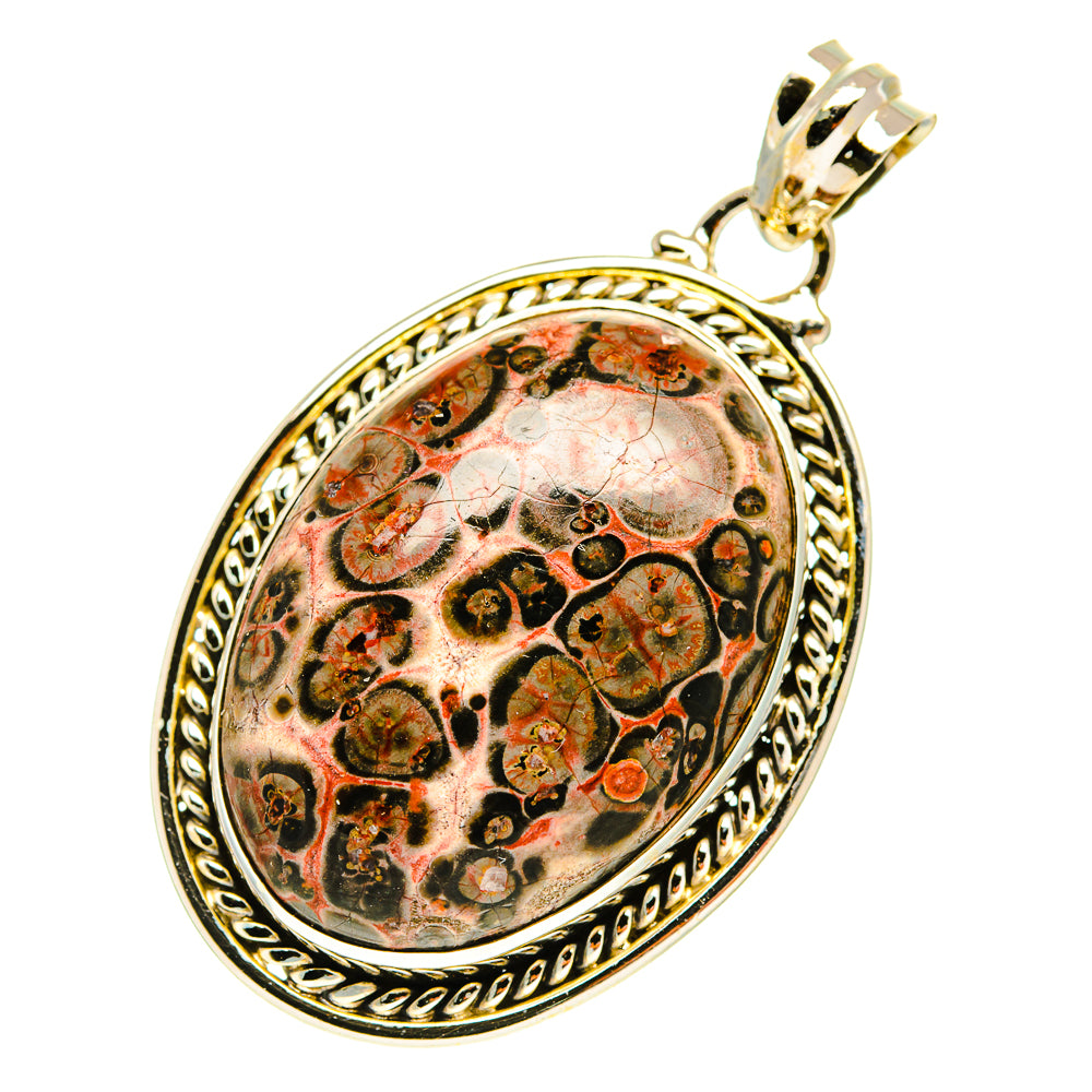Poppy Jasper Pendants handcrafted by Ana Silver Co - PD3184