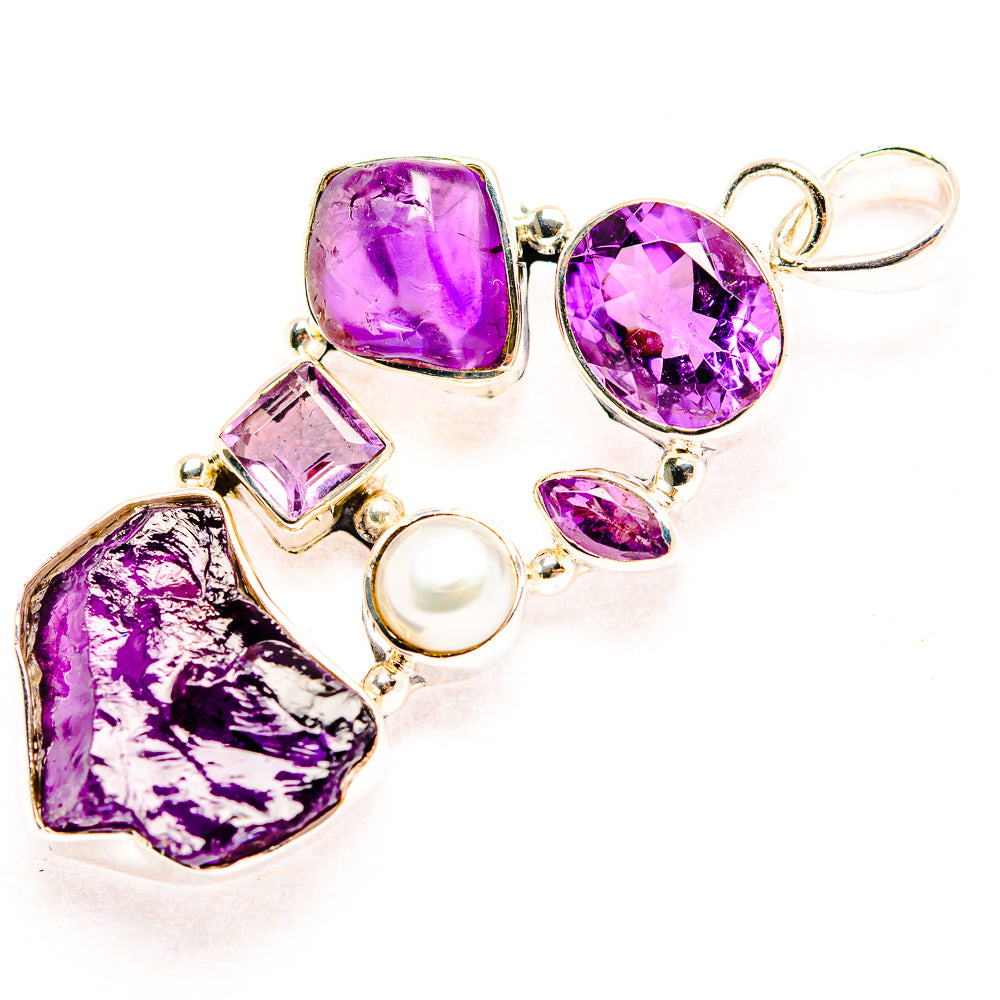 Amethyst Pendants handcrafted by Ana Silver Co - PD31864 - Photo 2