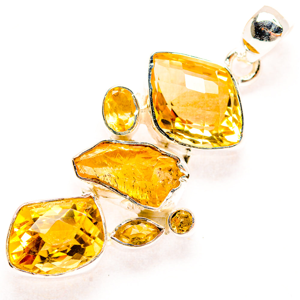 Citrine Pendants handcrafted by Ana Silver Co - PD31870 - Photo 2