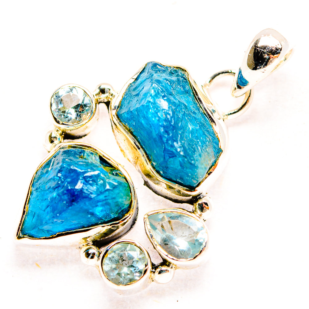 Apatite Pendants handcrafted by Ana Silver Co - PD31890 - Photo 2