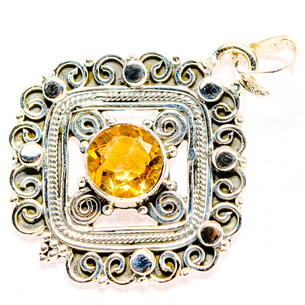 Citrine Pendants handcrafted by Ana Silver Co - PD31925 - Photo 2