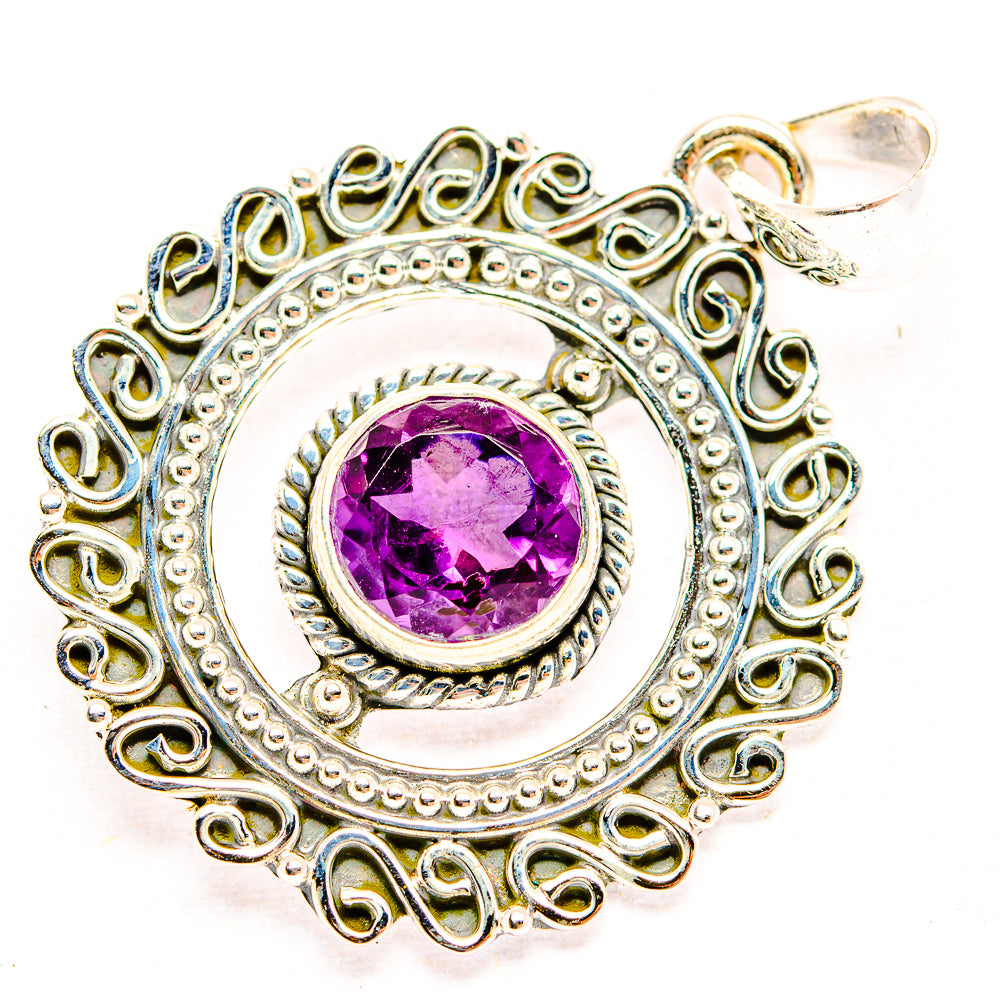 Amethyst Pendants handcrafted by Ana Silver Co - PD31930 - Photo 2