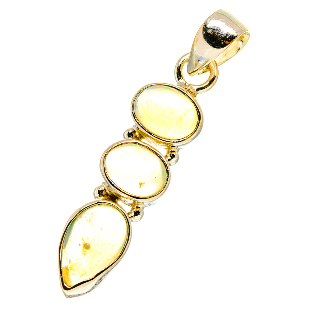 Ethiopian Opal Pendants handcrafted by Ana Silver Co - PD3194